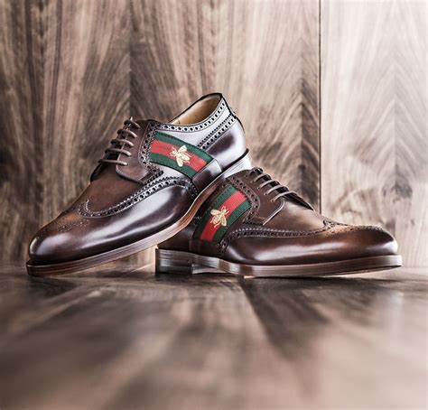 gucci men's dress shoes brown|brown gucci shoes for men.